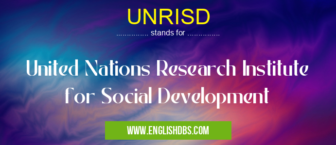 UNRISD