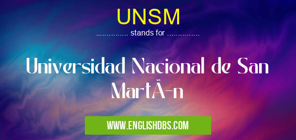 UNSM