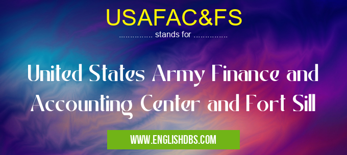 USAFAC&FS