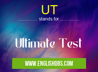 UT