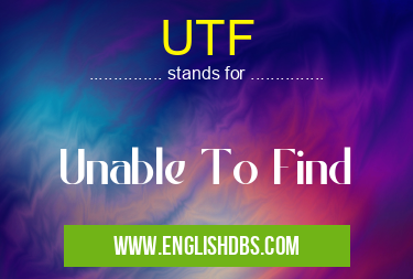 UTF