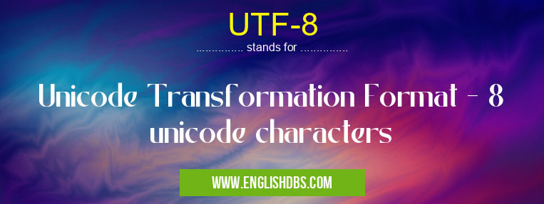 UTF-8