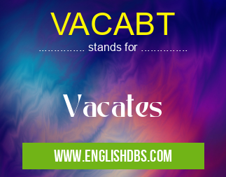 VACABT