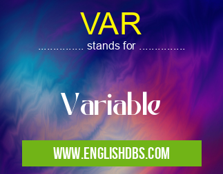 VAR