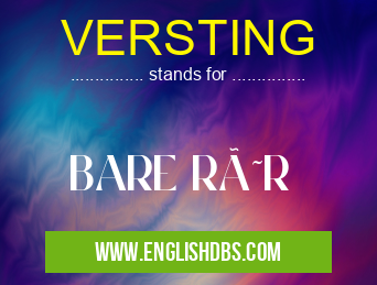 VERSTING