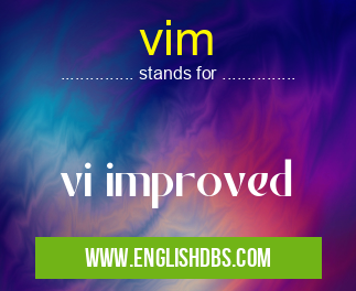 vim