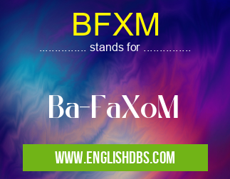 BFXM