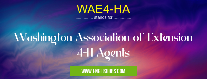 WAE4-HA