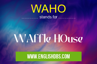 WAHO