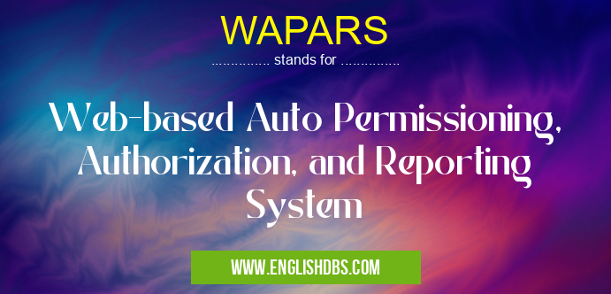 WAPARS