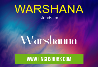 WARSHANA
