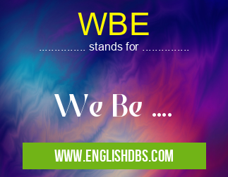 WBE