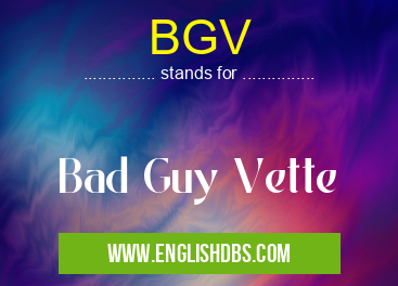 BGV