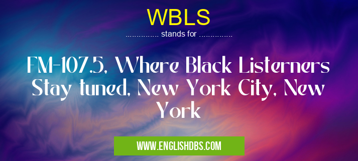 WBLS