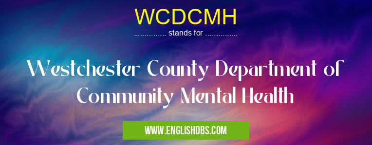 WCDCMH