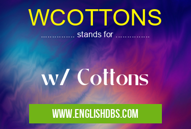 WCOTTONS