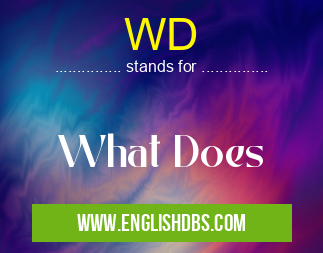 WD