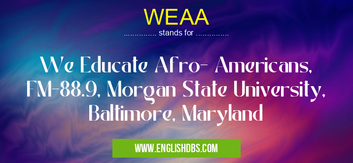 WEAA