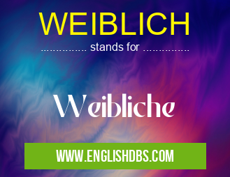 WEIBLICH