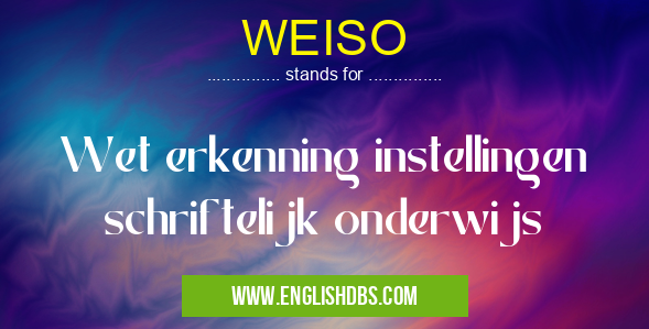 WEISO