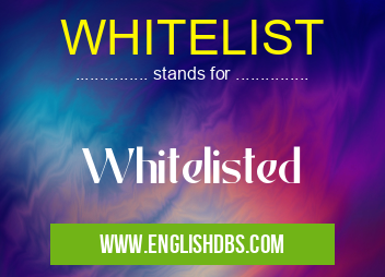 WHITELIST