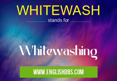 WHITEWASH