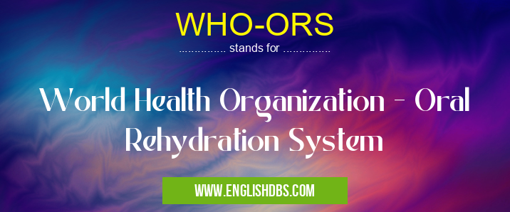 WHO-ORS
