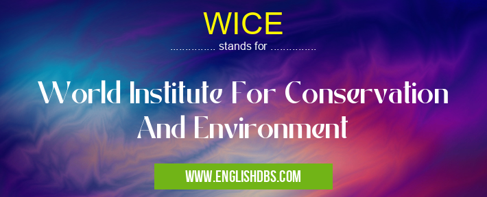 WICE