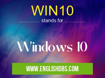 WIN10