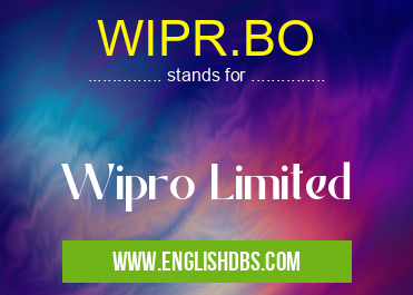WIPR.BO