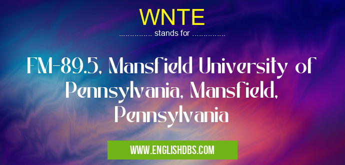 WNTE