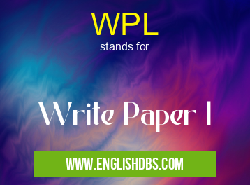 WPL