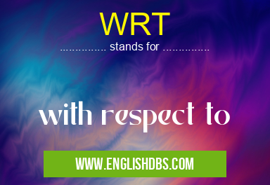 WRT