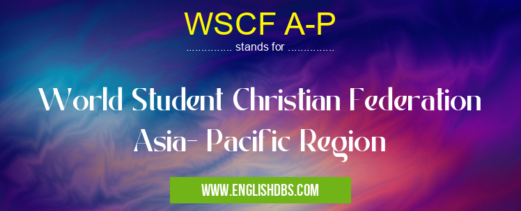 WSCF A-P