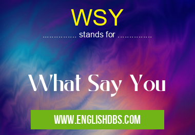 WSY