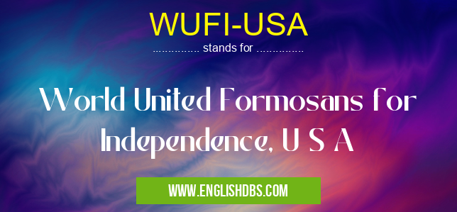 WUFI-USA