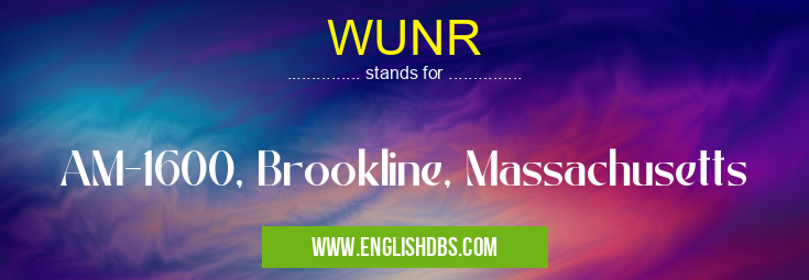 WUNR