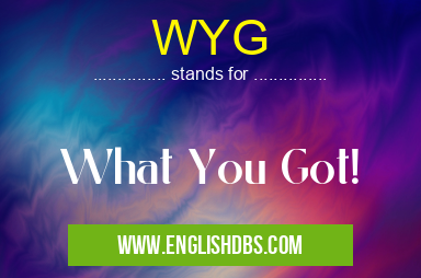 WYG