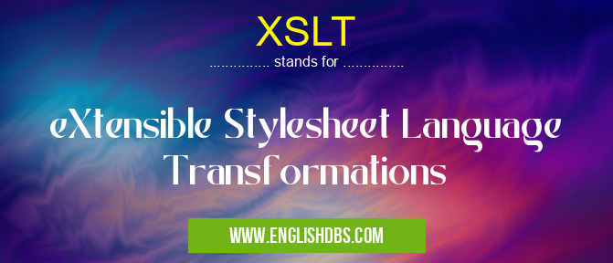 XSLT