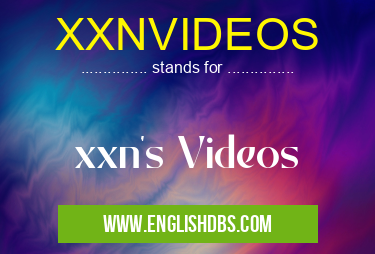 XXNVIDEOS