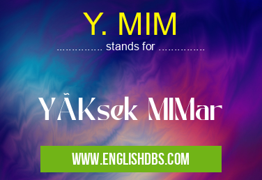 Y. MIM