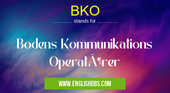BKO