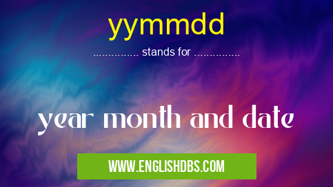 yymmdd
