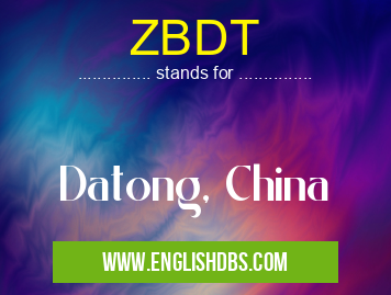 ZBDT