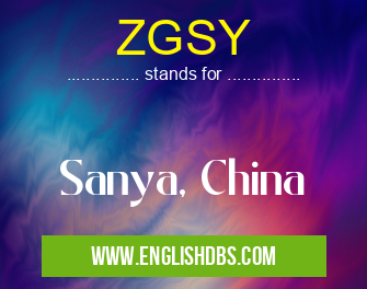 ZGSY