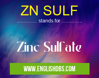 ZN SULF