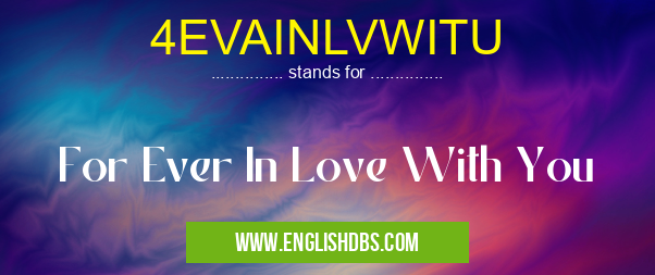 4EVAINLVWITU
