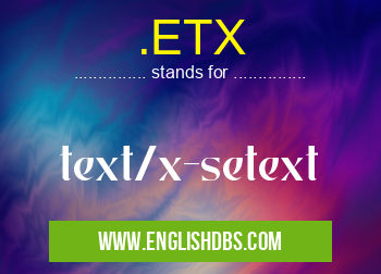 .ETX