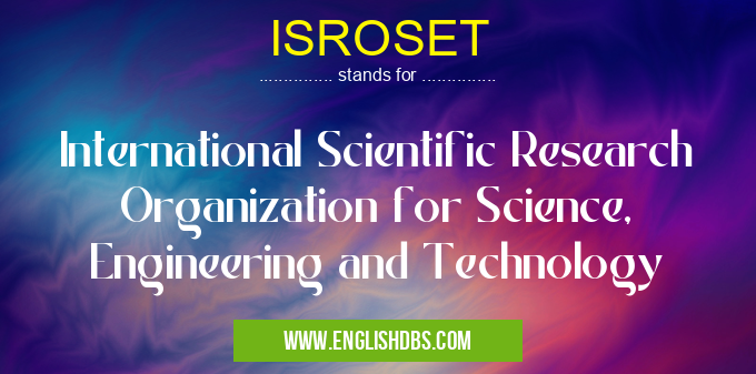 ISROSET