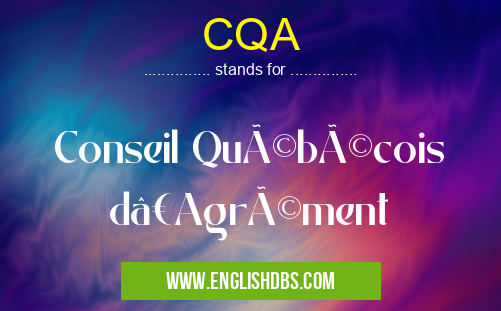 CQA